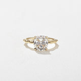 Cushion  Lab Grown Diamond Solitaire Engagement Ring