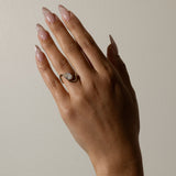 Oval Lab Grown Diamond Unique Solitaire Engagement Ring