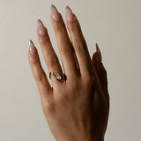 Marquise Lab Grown Diamond Unique Solitaire Engagement Ring