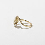 Oval  Lab Grown Diamond Three Stone Engagement Ring