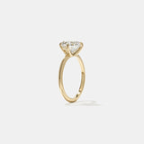 Pear Lab Grown Diamond Solitaire Engagement Ring