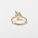 Pear Lab Grown Diamond Solitaire Engagement Ring