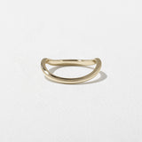 Unique Curved Wedding Band