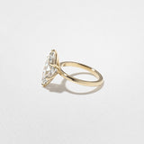Marquise Lab Grown Diamond Solitaire Engagement Ring