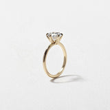 Pear Lab Grown Diamond Solitaire Engagement Ring