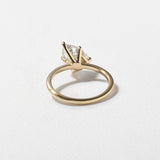 Pear Lab Grown Diamond Solitaire Engagement Ring