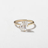 Pear Lab Grown Diamond Solitaire Engagement Ring