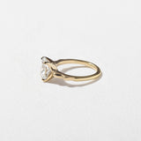 Cushion Lab Grown Diamond Solitaire Engagement Ring