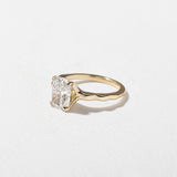 Cushion Lab Grown Diamond Solitaire Engagement Ring