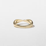Unique Twisted Style Wedding Band