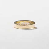 1.27 TCW Baguette Shape Half Eternity Wedding Band