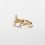 Marquise Lab Grown Diamond Dainty Engagement Ring