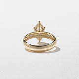 Marquise Lab Grown Diamond Dainty Engagement Ring