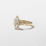 Marquise Lab Grown Diamond Dainty Engagement Ring