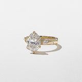 Oval Lab Grown Diamond Dainty Engagement Ring