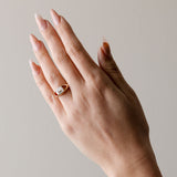 Emerald Lab Grown Diamond Solitaire Style Engagement Ring