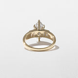 Marquise Lab Grown Diamond Five Stone Engagement Ring