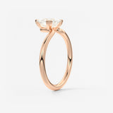 Trillion Solitaire Lab Grown Diamond Engagement Ring