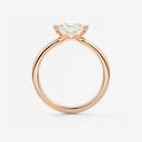 Trillion Solitaire Lab Grown Diamond Engagement Ring
