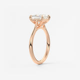 Princess Cathedral Lab Grown Diamond Engagement Ring