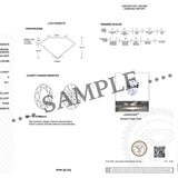 Sample Diamond Certificate