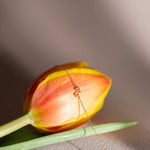 0.01 TCW Round Cut Moissanite Single Stone Zodiac Chain Bracelet