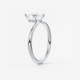 Trillion Solitaire Lab Grown Diamond Engagement Ring
