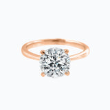 1.50 CT Round Shaped Moissanite Solitaire Engagement Ring 6