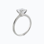 1.50 CT Round Shaped Moissanite Solitaire Engagement Ring 5