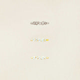 0.24 CT Asscher, Baguette, Oval, Princess & Pear Shaped Moissanite Multi Stones Wedding Band 7