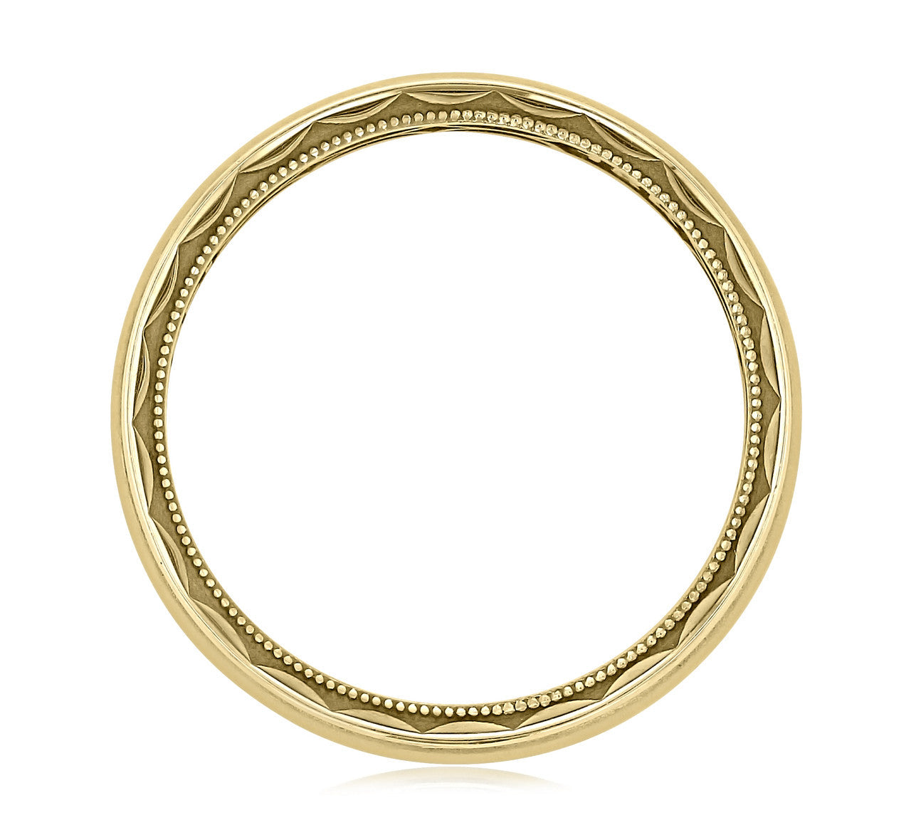 Tacori Sculpted Crescent Wedding Band for Men 2