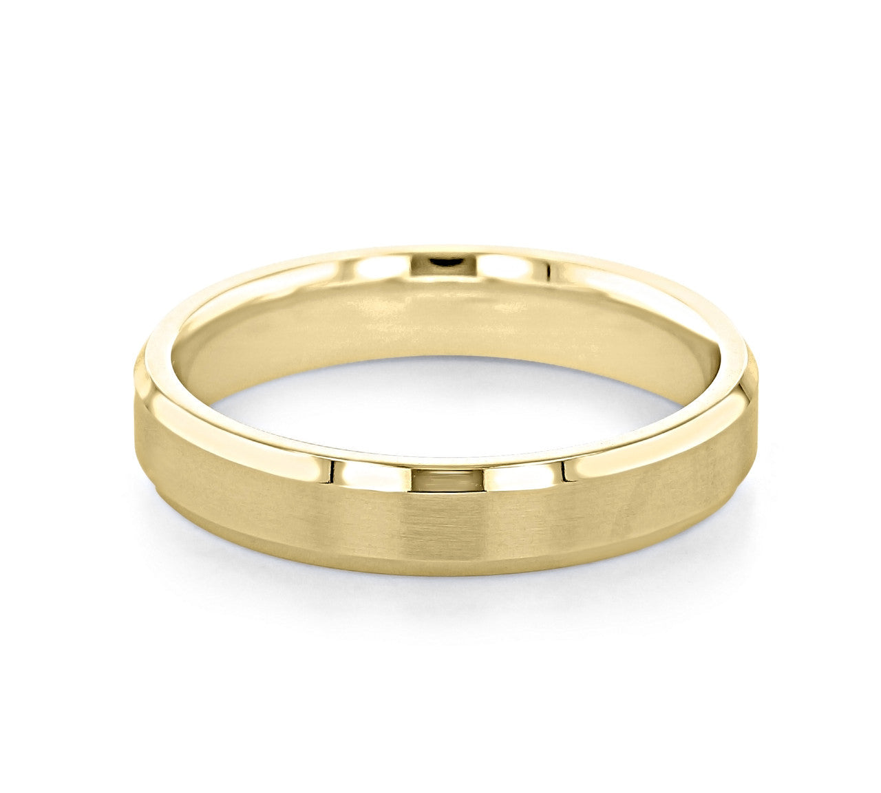 Brushed Finish Classic Men's Wedding Band 3