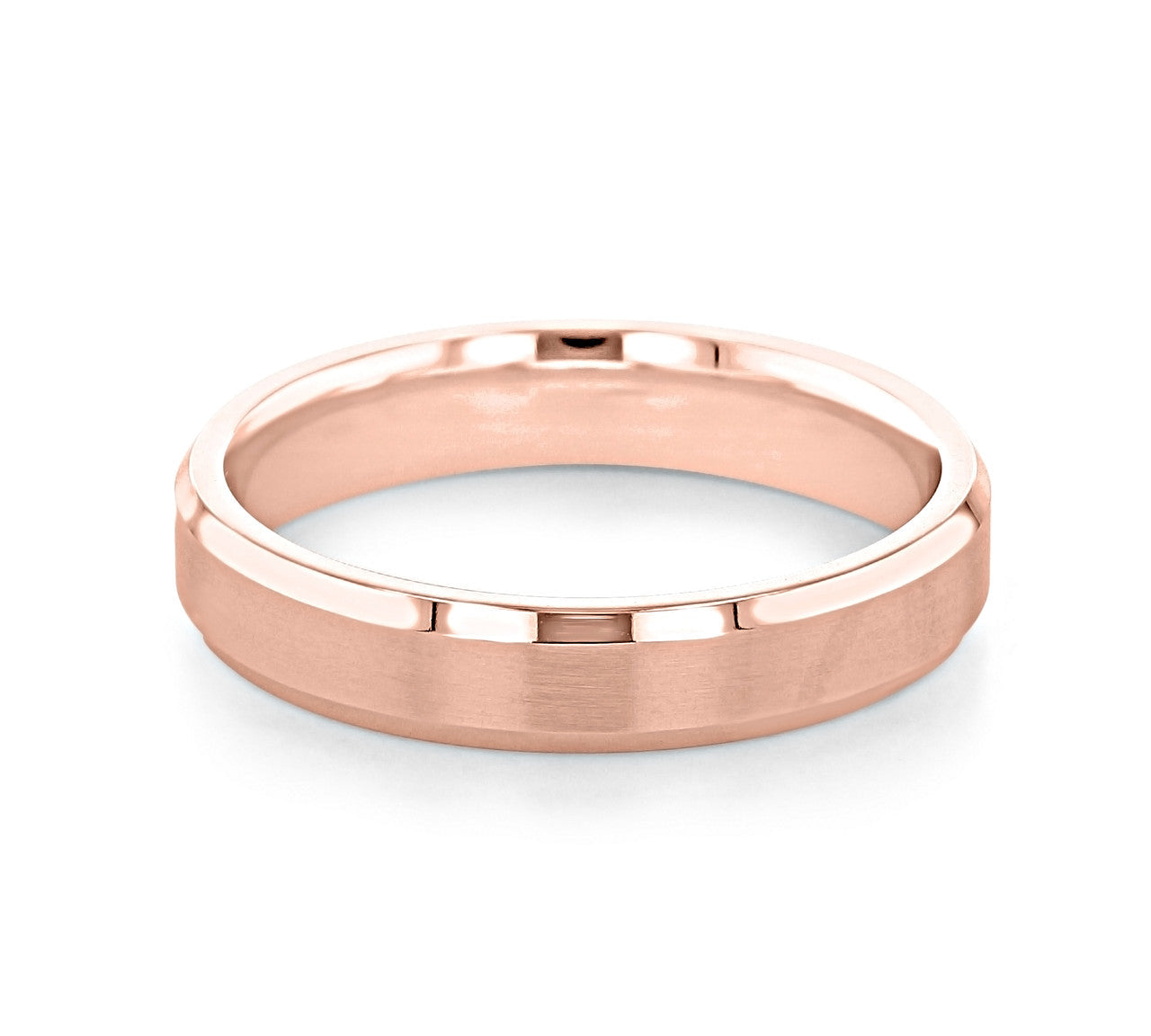 Brushed Finish Classic Men's Wedding Band 1