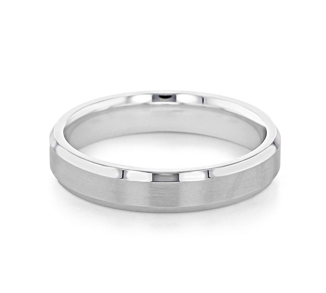 Brushed Finish Classic Men's Wedding Band 3