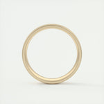 Classic Satin-Finish Yellow Gold Men's Band 4