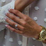 1.50 CT Cushion Solitaire Moissanite Engagement Ring 1