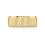 Beveled Classic Men's Wedding Band 5