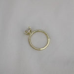 2.0 CT Cushion Hidden Halo & Pave Moissanite Engagement Ring 6