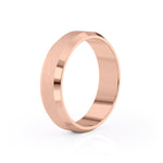 Classic Brushed Finish Wedding Band For Men 5