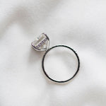 4.79 CT Radiant Cut Solitaire Moissanite Engagement Ring 6