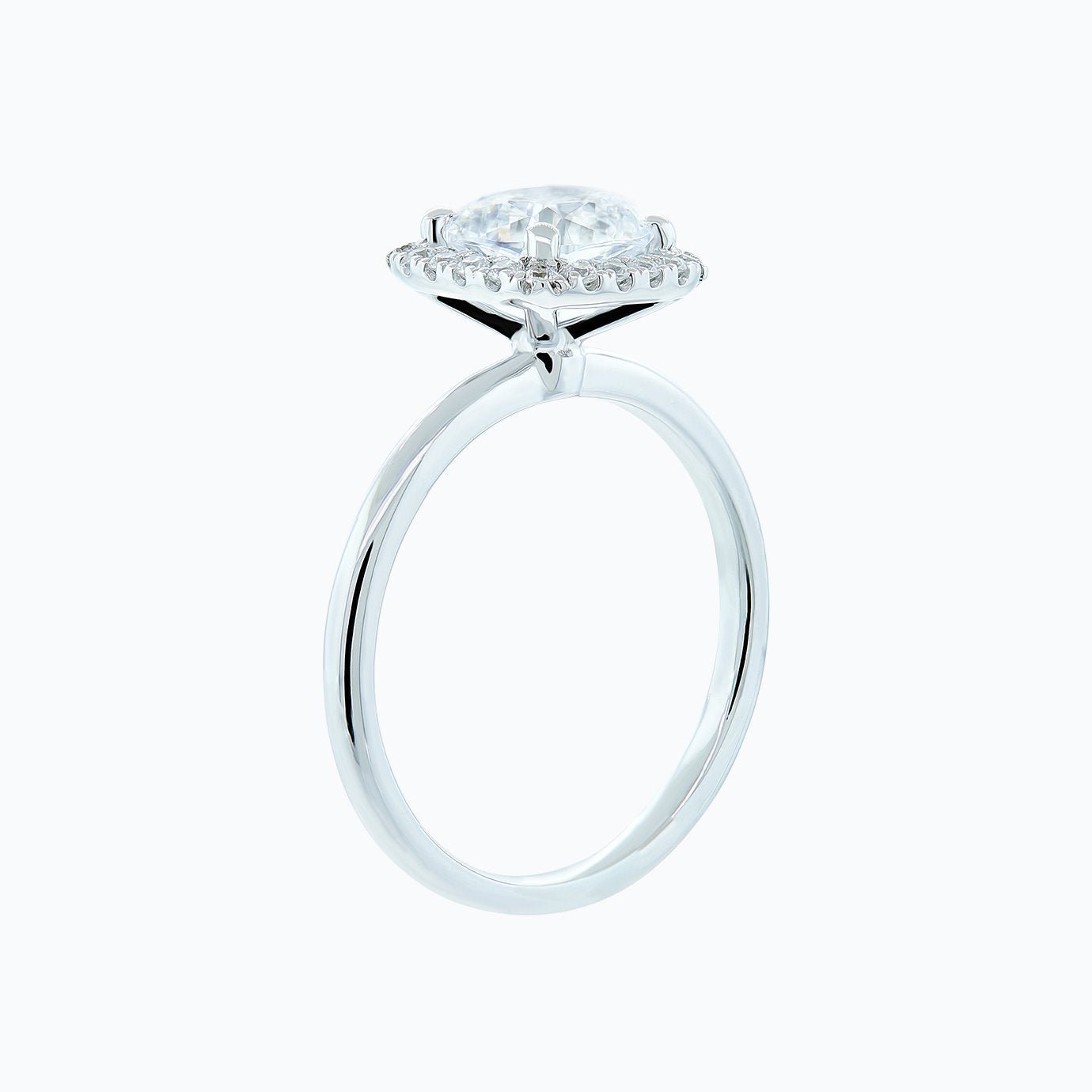 1.50 CT Cushion Halo CVD F/VS2 Diamond Engagement Ring 3