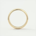 Classic Polished Finish White Gold Men's Band 7