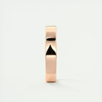 Polished Finish Regular White Gold Men's Band 8