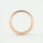 Polished Finish Classic Yellow Gold Men's Band 14