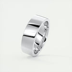 Polished Finish Classic Yellow Gold Men's Band 12