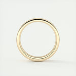 Polished Finish Classic Yellow Gold Men's Band 2