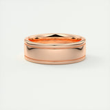 High-Polish Finish Classic Men's Band 8