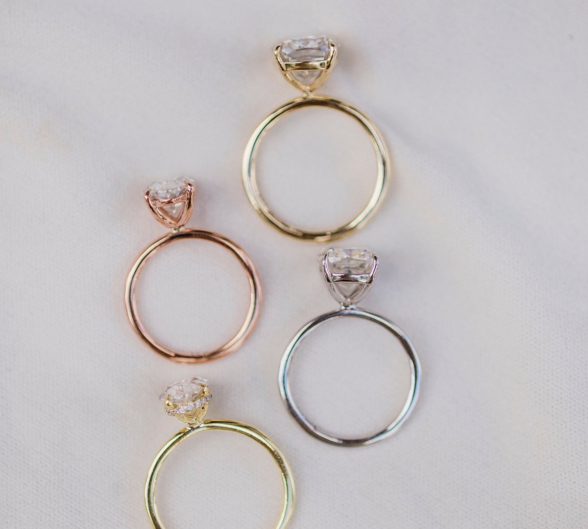 3.62 CT Elongated Cushion Solitaire Moissanite Engagement Ring 2