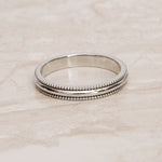 Milgrain Classic Men's Wedding Band 1