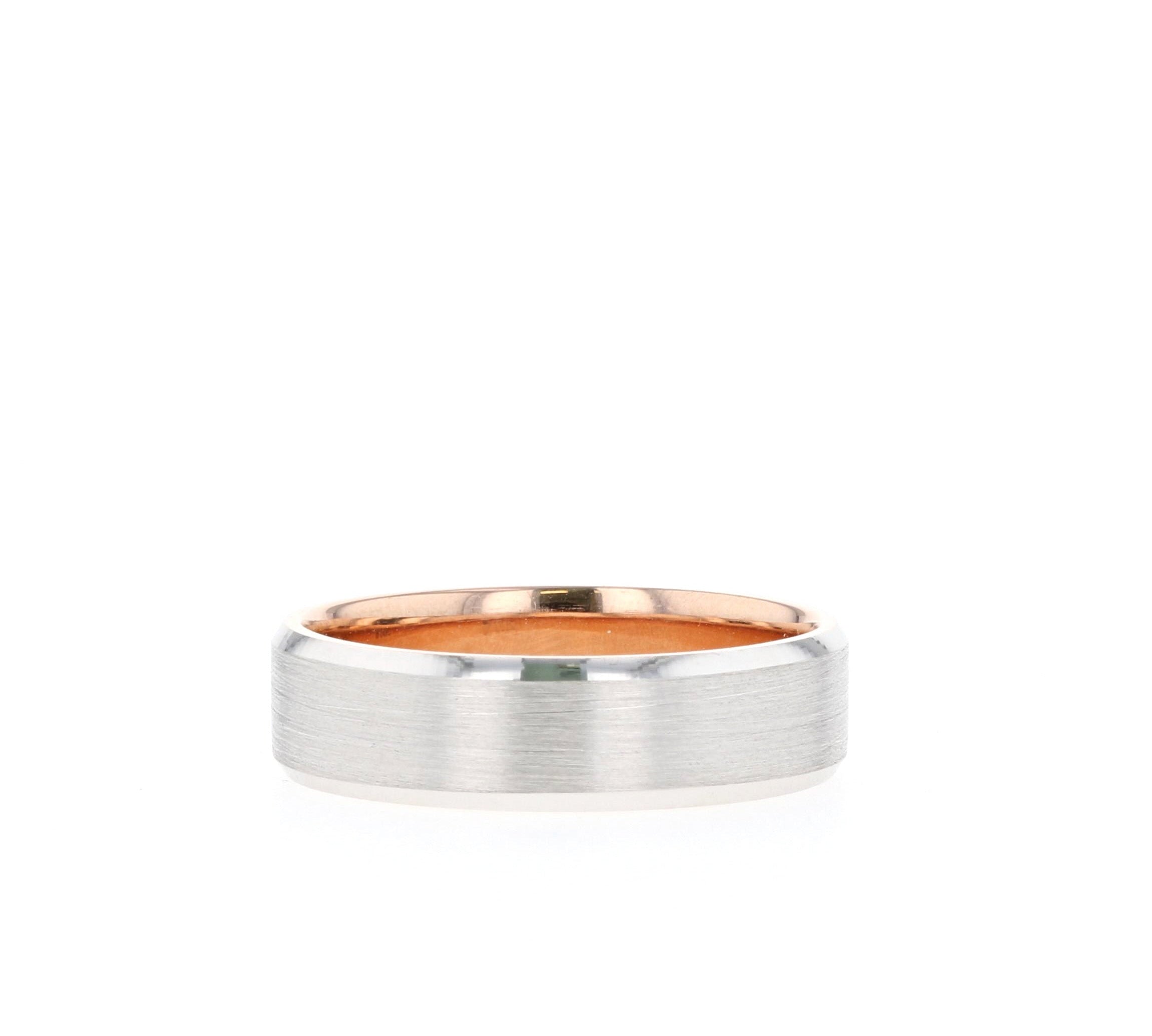 Satin-Finish Regular Yellow Gold Men's Band 2